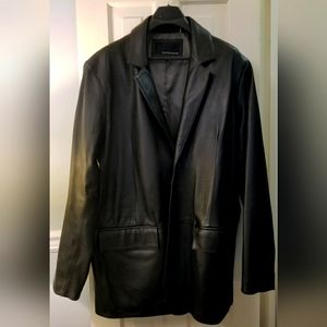 Men's XL Black Wilson's Leather Blazer